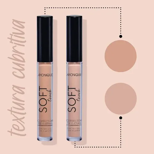 Corrector De Ojeras Liquido De Monique
