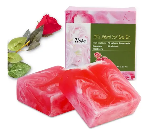 Jabón Yoni Natural Para Mujeres, 100% Artesanal, Ph