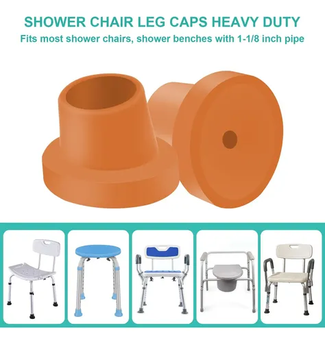 Patas De Repuesto Para Silla De Baño Y Silla De Ducha, Tapas