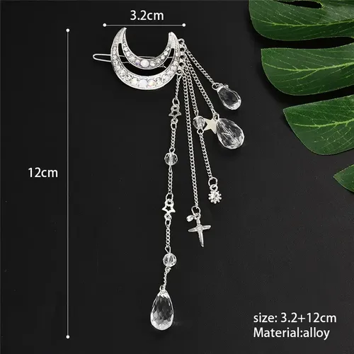 Jj Diadema For El Pelo For Mujer, 3 Cadenas De Diamantes De