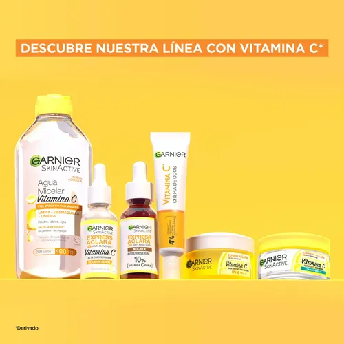 Garnier Express Aclara Crema De Ojos Reducción Ojeras Vit C