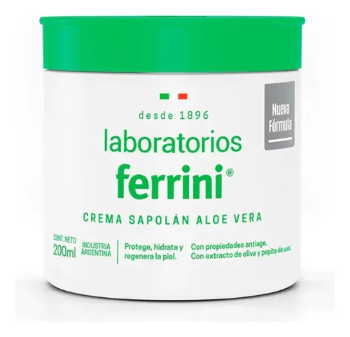 Ferrini Sapolan Crema Aloe Vera X 200 Ml