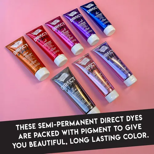 Tinte Semipermanente Para Cabello Lux Direct Vibes Blue 240