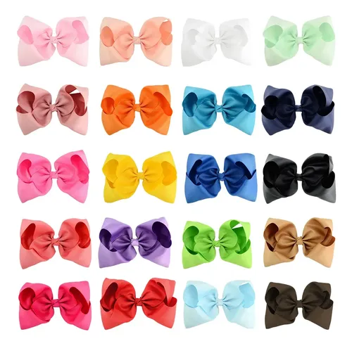 Hy Broches Grandes Con Lazo Para El Pelo, 20 Unidades, 10 /