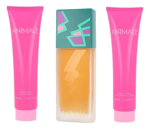 Set Animale 3Pzs 100ml para mujer