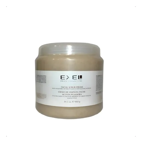 Exel Crema Limpieza Facial Acción Pulidora Grano Fino (980g)