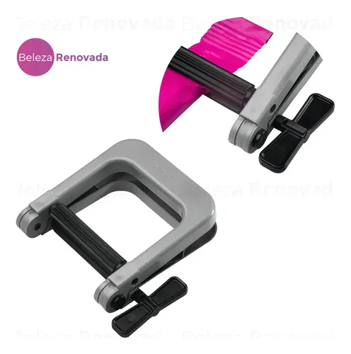 Aprieta Pomo Tintura Dompel Plástico Peluqueria Profesional Negro