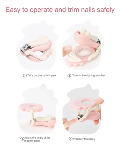 Icortaúñas Plegable Para Bebé Y Niño Pequeñol