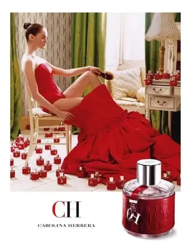 Perfume Carolina Herrera Ch Mujer Edt 100 Ml