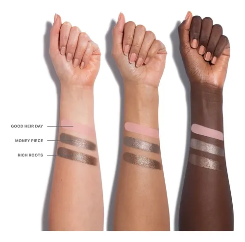 Paleta de sombras de ojos Morphe Dazzling Metallics Platinum Bombshell