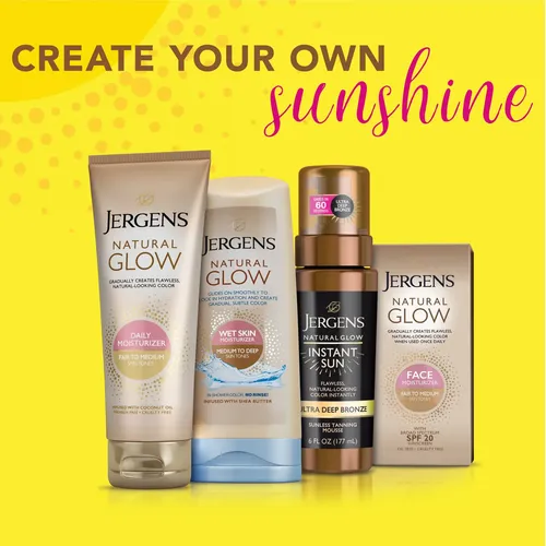 Mousse Solar Instantáneo Self Tanner Jergens Natural Glow, 1
