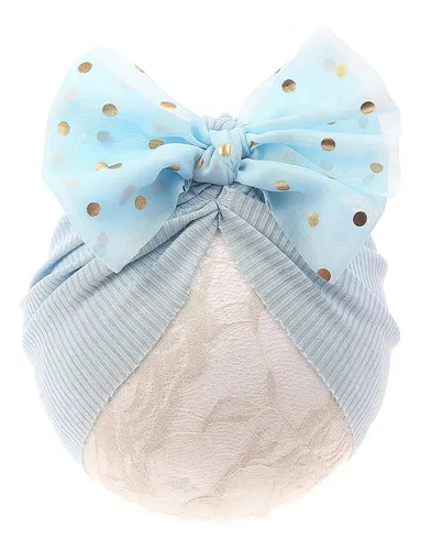 @.. Gorritos Para Bebé Niña Moño Gorros Turbantes Headwrap