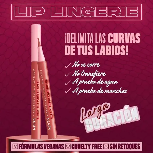 Nyx Pmu Lip Lingerie Lip Stain Send Nude 1 Ml