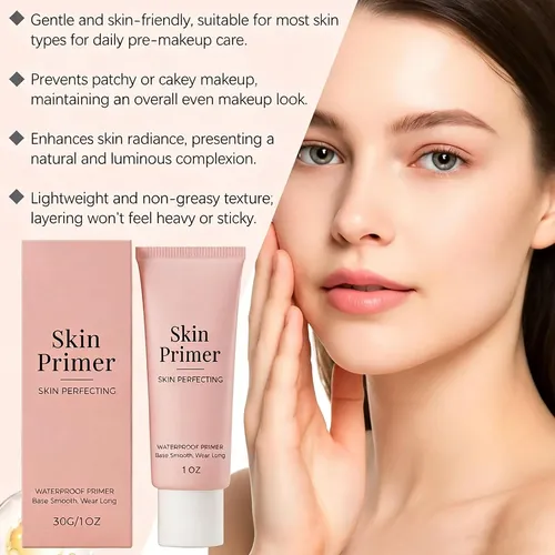 Prebase Facial Suavizante: Base Hidratante Con Color Para Im