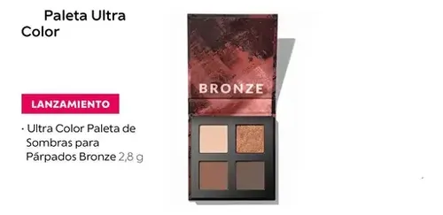 Paleta De Sombras Para Ojos Avon Ultra Colors Bronze +aplica