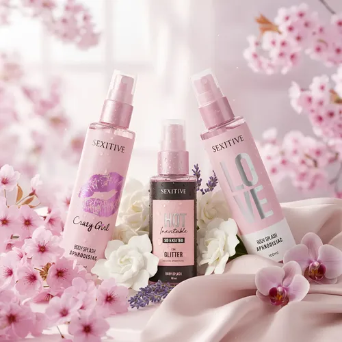 Body Splash Femenino Sexitive Pack X3