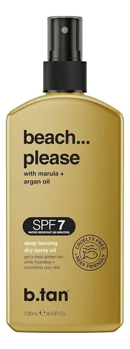 B.tan Spf 7 Deep Tanning Spray Seco | Playa… Por Favor Bro