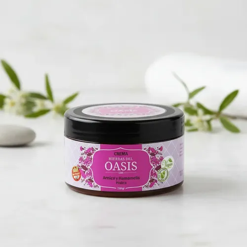 Crema Pédica Con Árnica Y Hamamelis Hierbas Del Oasis