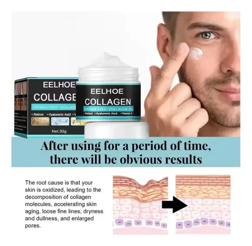 Cosmetics Crema Colágeno For Hombre Crema Antiedad Hombres