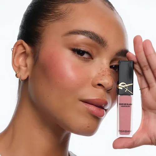 Rubor Líquido YSL Make Me Blush 12H Blurring, Tono 44 Nude Lavalliere Natural