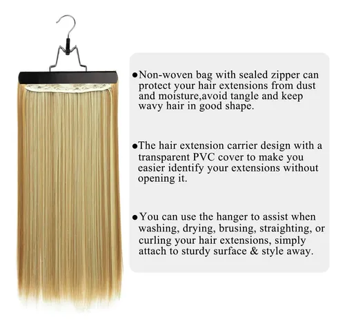 Bolsa Organizadora Para Extensiones De Cabello Messen 10 Uni