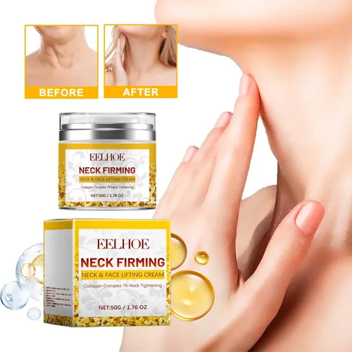Crema Para Estirar El Cuello Y La Cara, Gel Tónico, Humectan