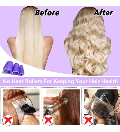 Rulos For Cabello, Juego De Tubos For Cabello