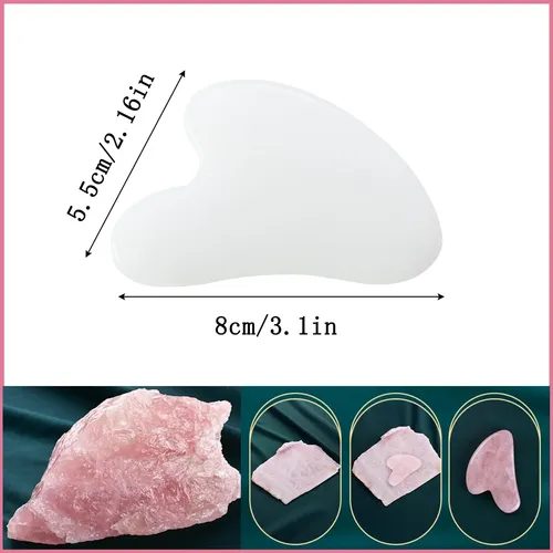 Gua Sha Yamhoho Masajeador Facial Y Corporal Blanco
