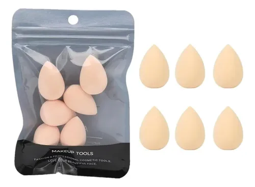 Esponja Maquillaje Vegana Sin Látex Color Beige