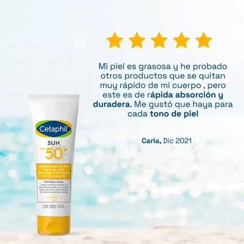 Cetaphil Sun Fps50+ Gel Corporal X100 Ml
