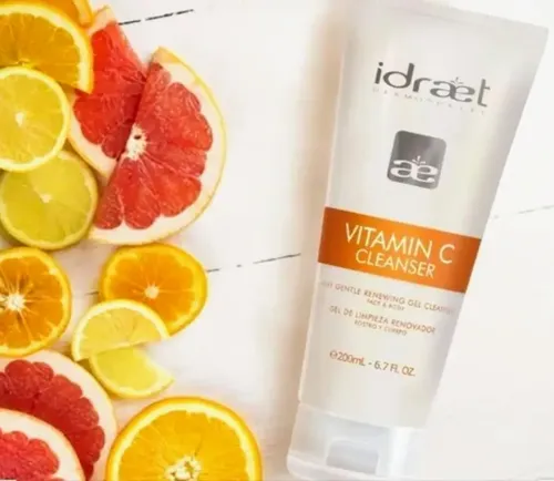 Vitamin C Cleanser Idraet X 180gr. Gel De Limpieza.