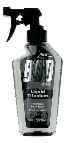 Bruma Corporal De Titanio Líquido Bod Man 237 Ml Para Hombre
