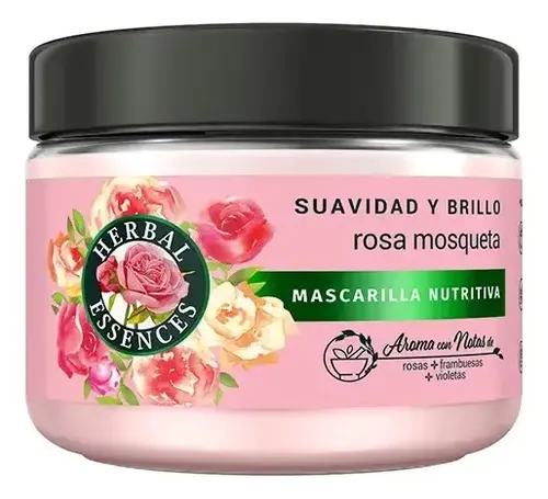Mascarilla Capilar Herbal Essences Rosa Mosqueta 300 Ml