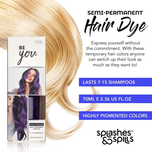 Tinte Violeta Semipermanente 236 Para Cabello