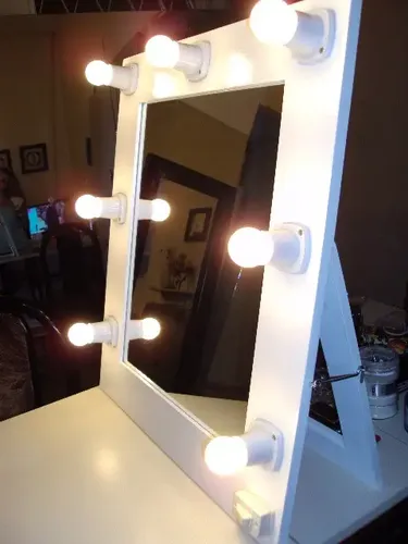 Espejo Maquillaje 70×60 Led 7 Luces Hollywood Todoespejos