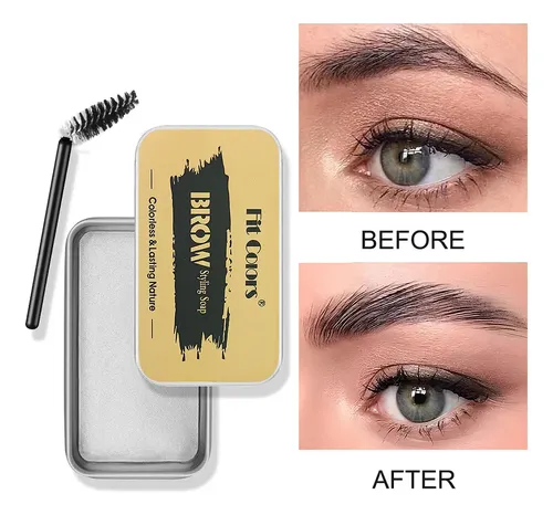 Fit Colors Jabón Cejas Transparente Cepillo Resistente Al Ag