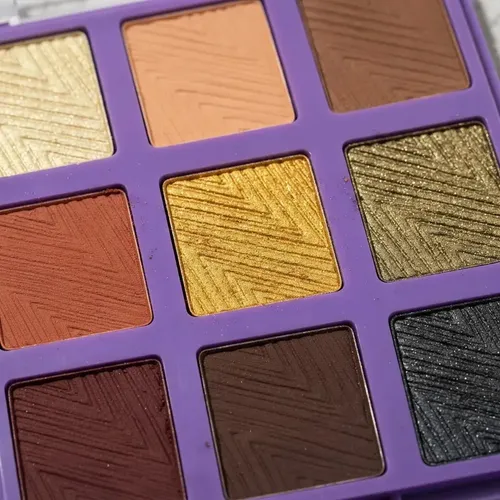 Paleta Tono 03 Sombras de Ojos X9 Tonos Brillante Mate Maquillaje Rostro Veoquiero