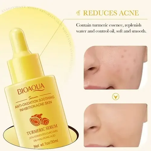 Sérum Facial Bioaqua Cúrcuma 30ml Todo Tipo Piel