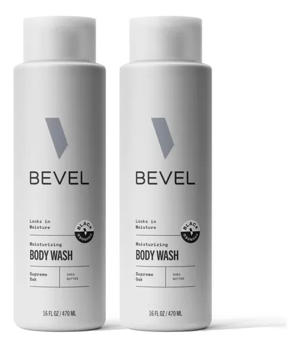 Gel De Baño Bevel Supreme Oak Con Manteca De Karité, 480 Ml,