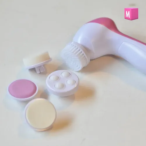 Cepillo Facial Limpiador 5 En 1 Masajeador Exfoliante