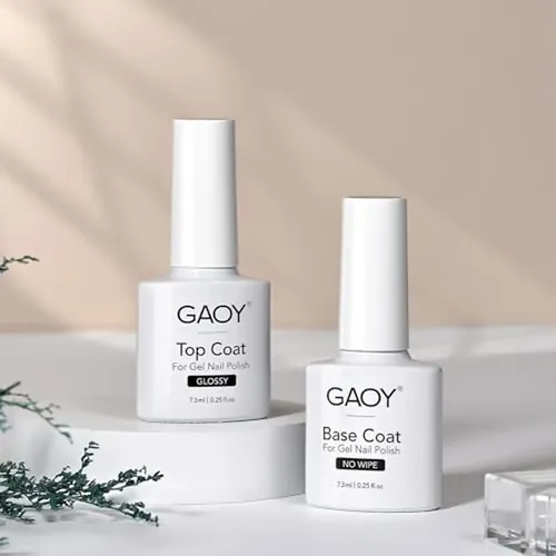 Set De Capa Superior Y Capa Base De Gel Gaoy, 2 Unidades De