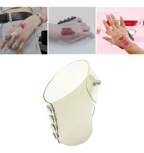 Guante Para Paleta De Maquillaje, Accesorio Blanco