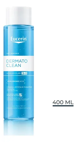 Eucerin Dermatoclean Loción Micelar 3 En 1 Todo Tipo De Piel 400ml