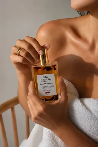 Óleo Corporal Hidratante Rosas Damascena Natural 100cc Silay
