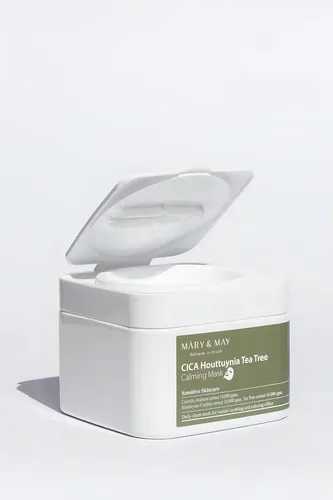 Mary&may Cica Houttuynia Tea Tree Calming Mask Coreana Tipo De Piel Todo Tipo De Piel