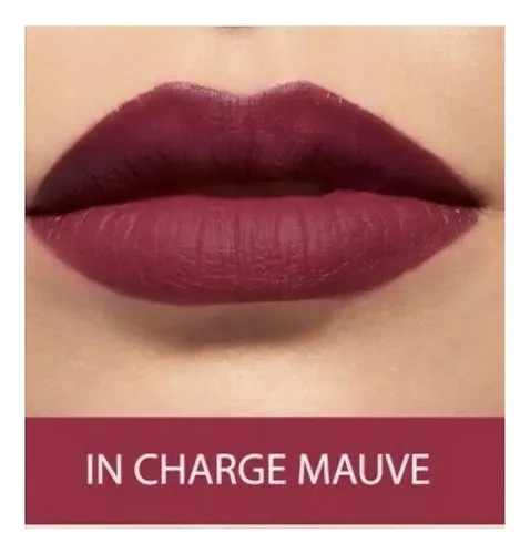 Labial Líquido Intransferible Matte Power Stay Avon 7ml Color IN CHARGE MAUVE