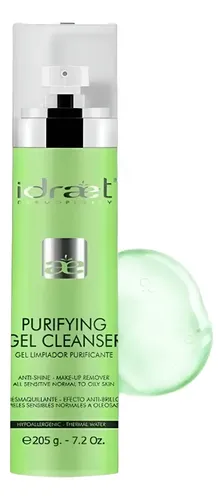 Gel Limpieza Purificante Idraet Purifying Piel Grasa X 200gr