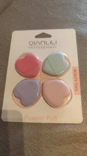 Set X4 Mini Esponja Maquillaje Para Base Líquida Corrector