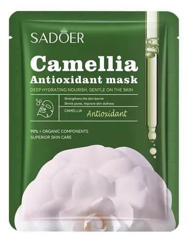 Set Mascarillas Faciales Sadoer Florales Frutales X3