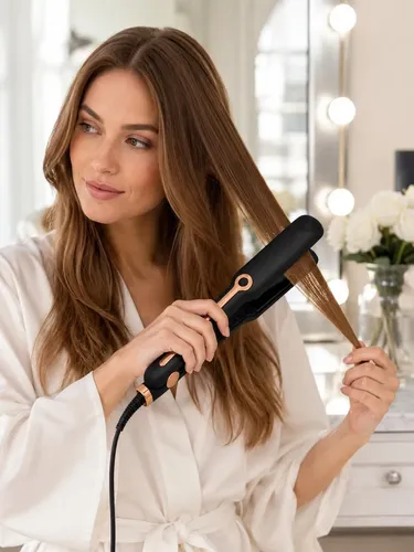 Plancha Alaciadora Rizadora Iónica 1 Pulgada Black-us